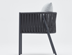 MACKA ALUMINIUM ARMCHAIR