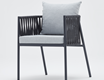 MACKA ALUMINIUM ARMCHAIR