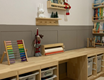 Stella Series Study Desk With Toy Basket