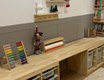 Stella Series Study Desk With Toy Basket