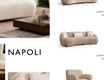 Napoli 3 Seat Sofa