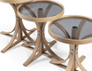 Palm Triple Side Tables 