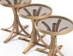 Palm Triple Side Tables 