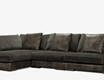 Cadillac Leather/Fabric Corner Sofa