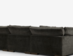 Cadillac Leather/Fabric Corner Sofa