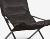 Comfort Zık Deri/Metal Katlanır Sandalye