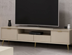 Kale Luxe Tv Unit With Legs 180Cm - Sandstone