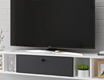 Gala Wall-Mounted Tv Unit - White/Anthracite