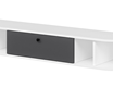 Gala Wall-Mounted Tv Unit - White/Anthracite