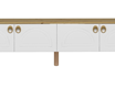 Lotus Tv Unit - White/Artisan