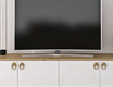 Lotus Tv Unit - White/Artisan