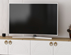 Lotus Tv Unit - White/Artisan