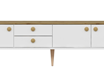 Mitra Tv Unit - White/Artisan