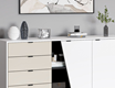 Yelena Console - White/Black/Sandstone