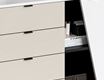 Yelena Console - White/Black/Sandstone