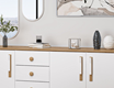 Mitra Console & Mirror - White/Artisan