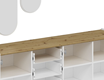 Mitra Console & Mirror - White/Artisan