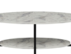 Elis Coffee Table (Metal Legs) - Fresya