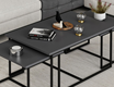 Levada 3-Pieces Coffee Table - Anthracite