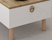 Lotus Coffee Table - White / Artisan