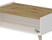 Mitra Coffee Table - White / Artisan