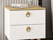 LOTUS NIGHTSTAND - Artisan / White