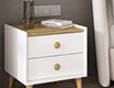 MITRA NIGHTSTAND - White - Artisan