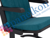 ROM OPEN ARM GIO MODEL CONFERENCE CHAIR WITH DETACHABLE LEGS