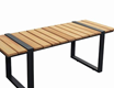 IROKO GARDEN SET (CORNER + TABLE + BENCH)