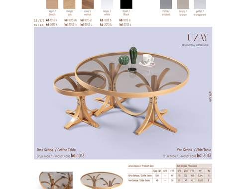 Uzay Coffee Tables