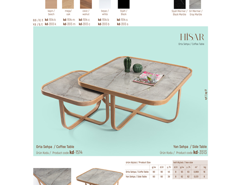 Hisar  Coffee Tables