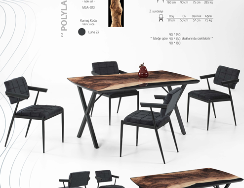 POLYLAC TABLE SET