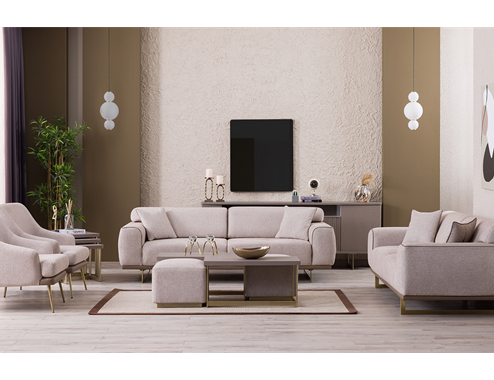 Latte Sofa Set