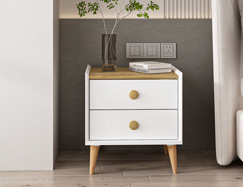 MITRA NIGHTSTAND - White - Artisan