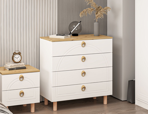 LOTUS DRESSER - Artisan / White