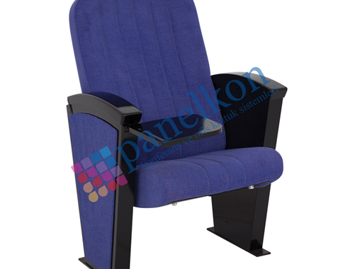  Asil Long Wooden Arm, Front Wooden, Upholstered Back and Row Head Conference Chair