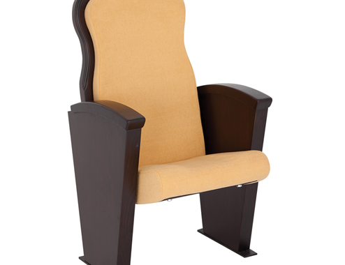 Mila Long Wooden Armrest, Wooden Backrest, and Wooden Seat