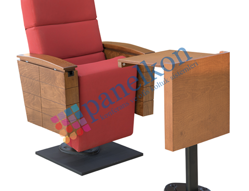 Wood Front Table for Conference Chair with Back Table