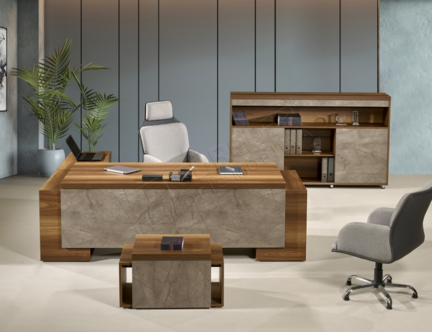 ERVA STONE OFFICE FURNITURE SET