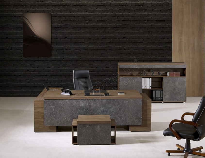 ERVA STONE OFFICE FURNITURE SET