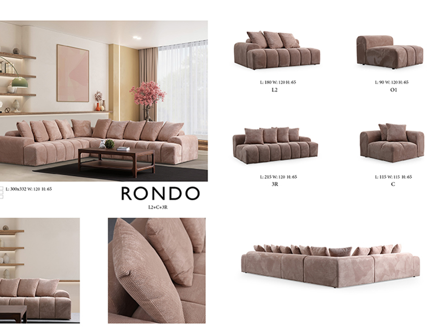 Rondo Moduler Corner Sofa