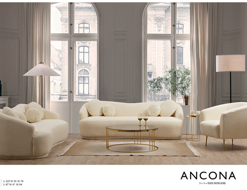 Ancona 3 Seat Sofa