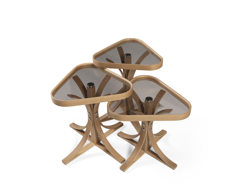 Venge  Triple Side Tables 