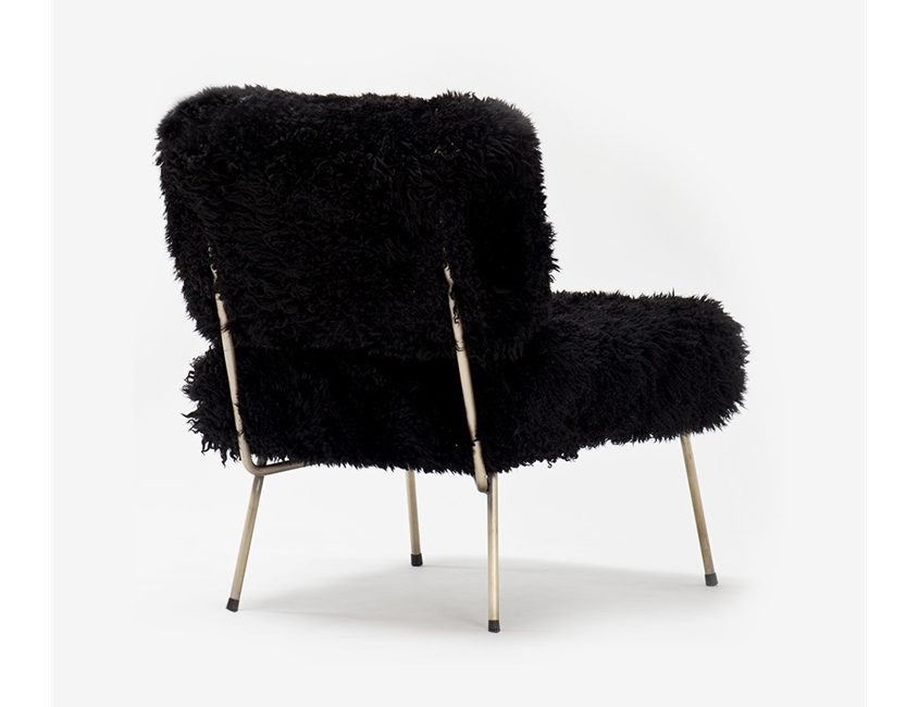 Comfort Zık Deri/Metal Katlanır Sandalye