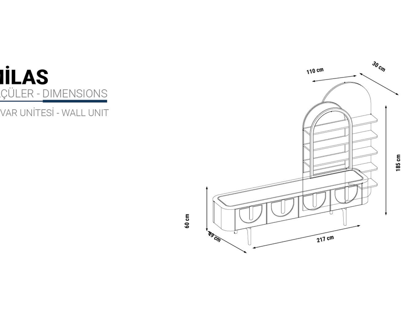 Milas Wall Unit 