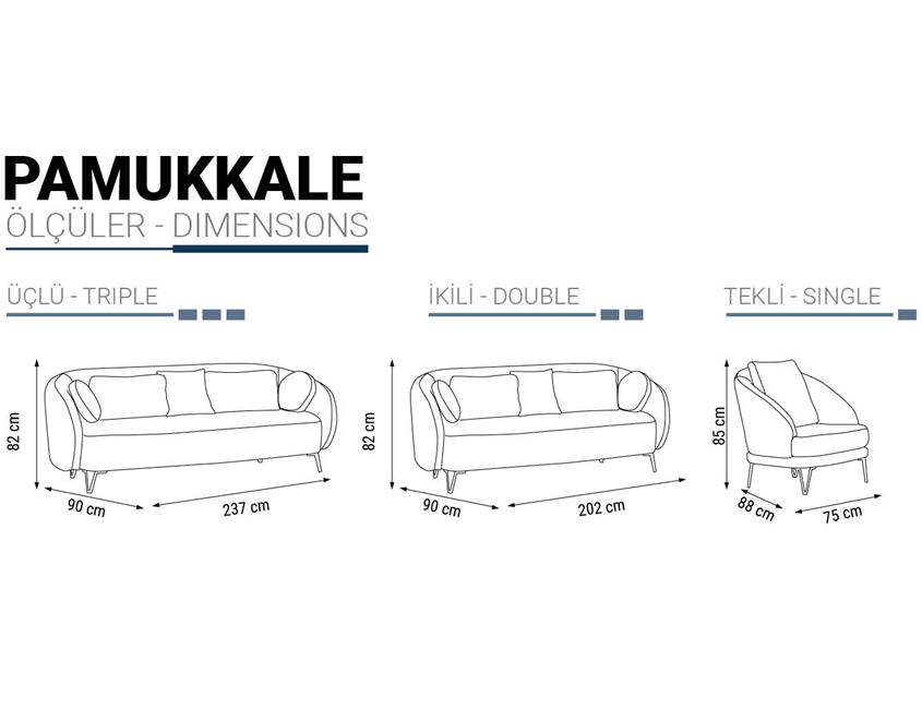 Pamukkale Koltuk Takımı