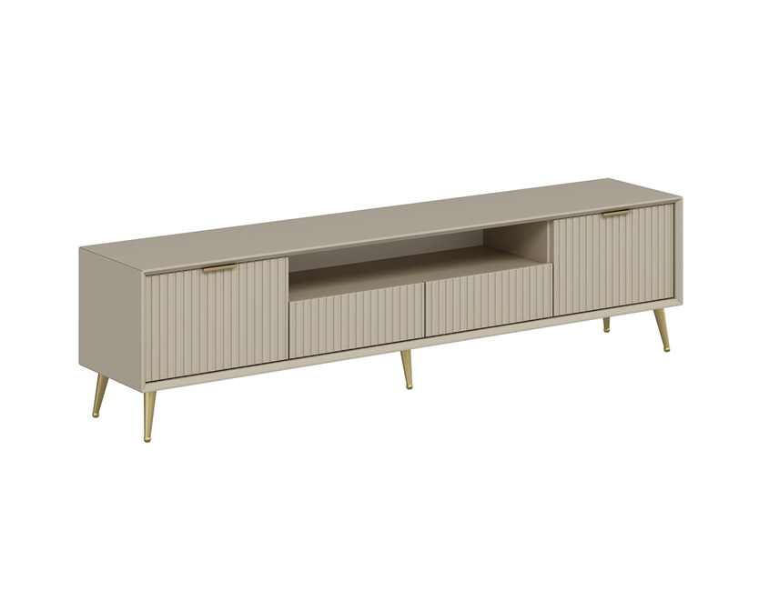 Kale Luxe Tv Unit With Legs 180Cm - Sandstone