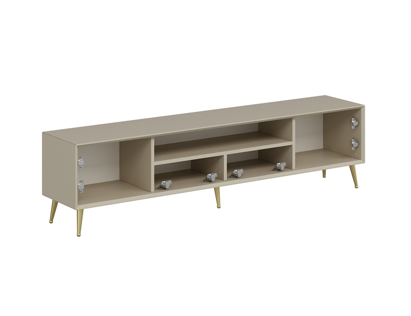 Kale Luxe Tv Unit With Legs 180Cm - Sandstone