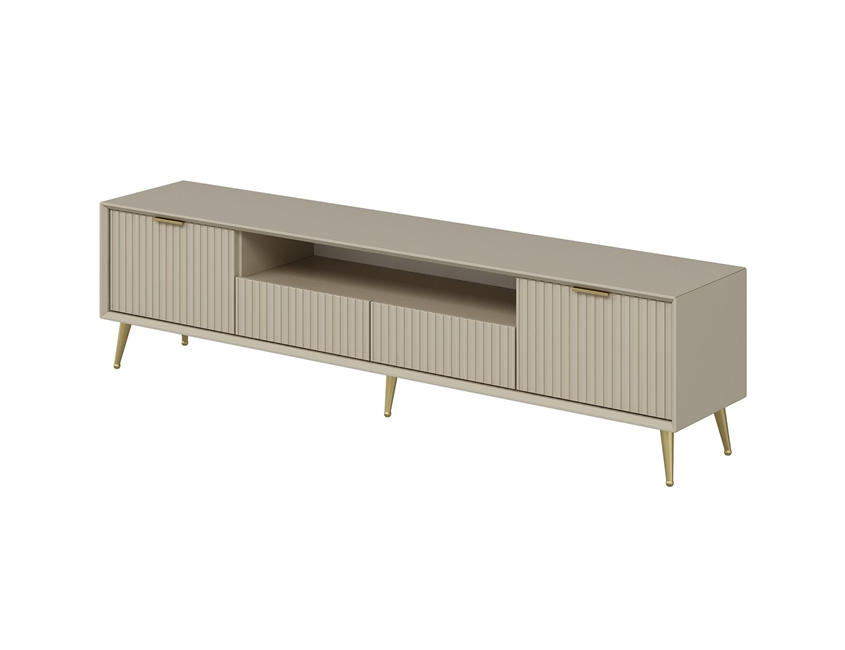 Kale Luxe Tv Unit With Legs 180Cm - Sandstone