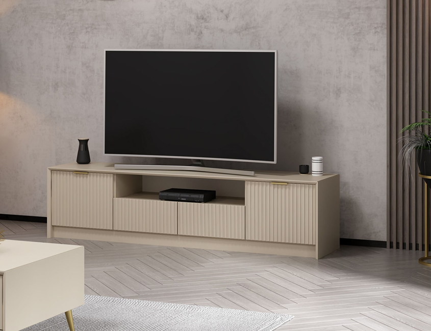 Kale Luxe Tv Unit 180Cm - Sandstone